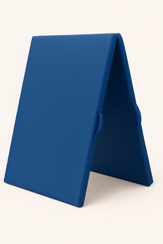 Colchoneta Plegable Lona Oxford 100x50x5 Azul