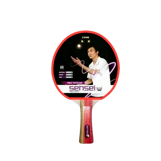Paleta Ping Pong 2 Estrella Star por UNIDAD - Sensei