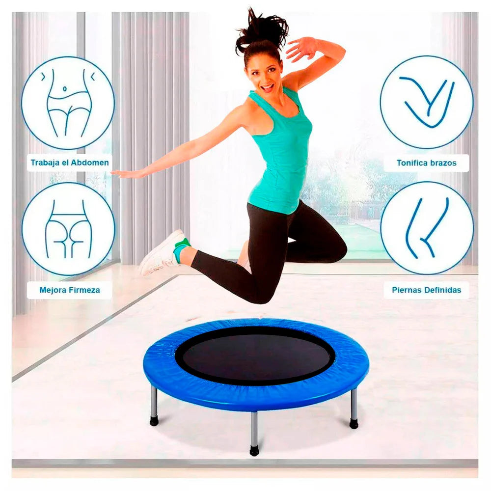 Trampolin 100cm sin soporte Plegable