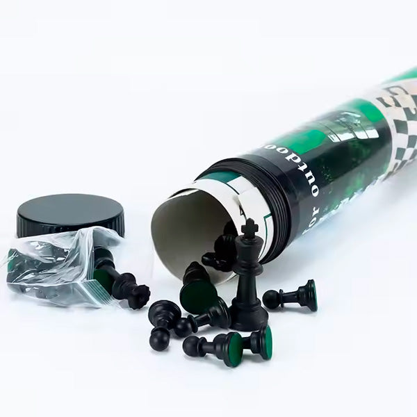 Tablero de Ajedrez en rollo transportable 50cm