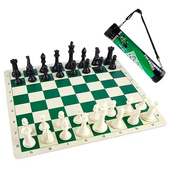 Tablero de Ajedrez en rollo transportable 50cm