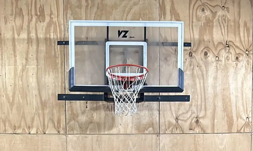 Tablero Basquet Policarbona + Aro Oficial Acero a Pared ajustable