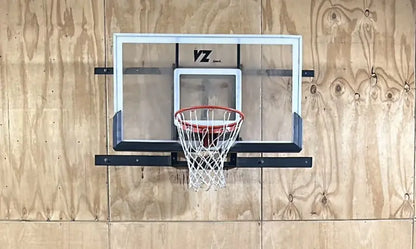 Tablero Basquet Policarbona + Aro Oficial Acero a Pared ajustable