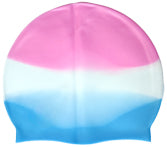 Pack 12 Gorro natación 100% silicona unisex - colores