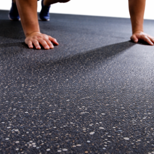 Piso Caucho Rollo 10mtr x Ancho 1mtr - 6mm