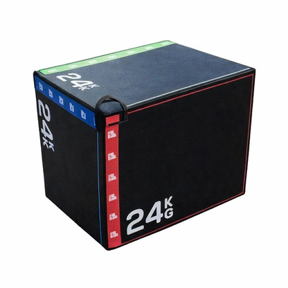 Cajón Espuma Pliométrico Box Jump 75x60x50cm 2.1Kg