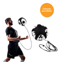 Cinturon entrenamiento para balon con elasticos - Fútbol - Agilidad
