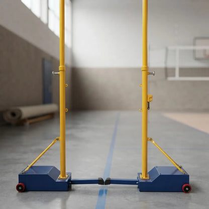 PAR Parante Postes voleibol Tenis Badminton con ruedas 2.03 metros