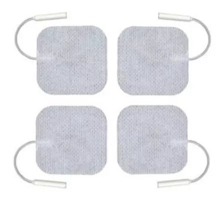 Pack 4 Unidades - Electrodo Gel 40x40 Reutilizable Tens Blunding