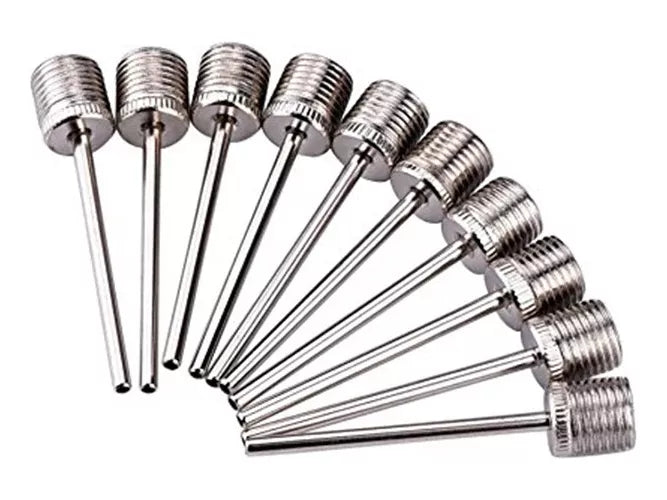 PACK 10x Aguja metalica inflado balon pelota
