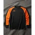 Camiseta poleron Arquero Negro/Naranja Neon - DRB