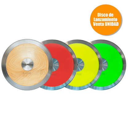 Disco de Lanzamiento Acero Galvanizado - Diferentes pesos y colores