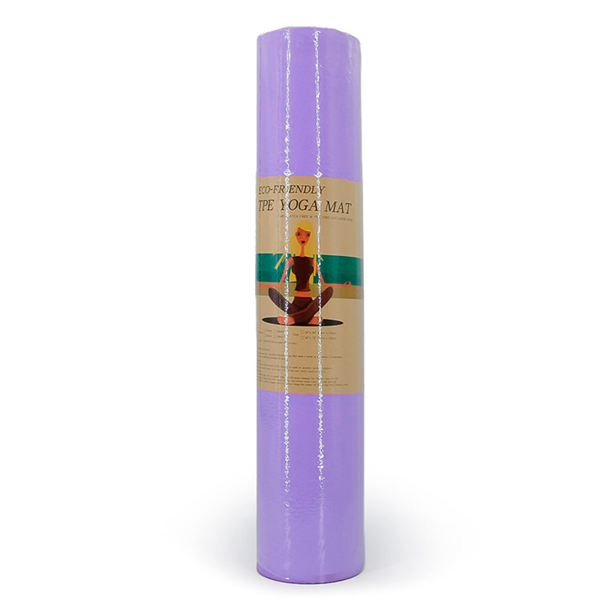 MAT DE YOGA FITNESS 6mm TPE -568