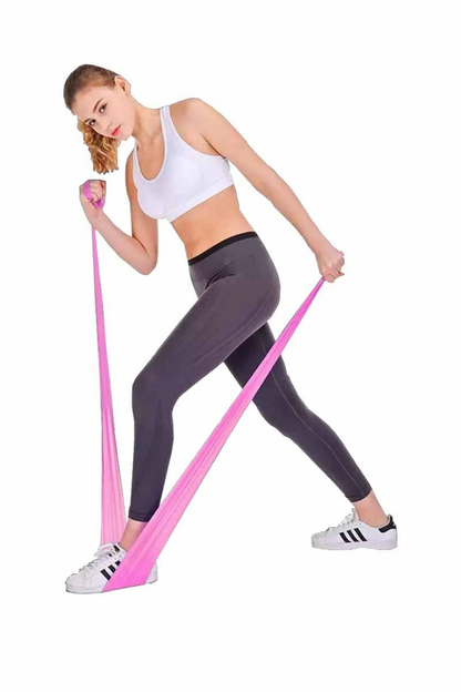 Banda Elástica abierta Resistencia 1.5mt Yoga rehabilitacion