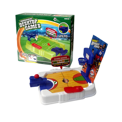 Juego de mesa mini Basquet Tira y Encesta 23cm -metegol 741