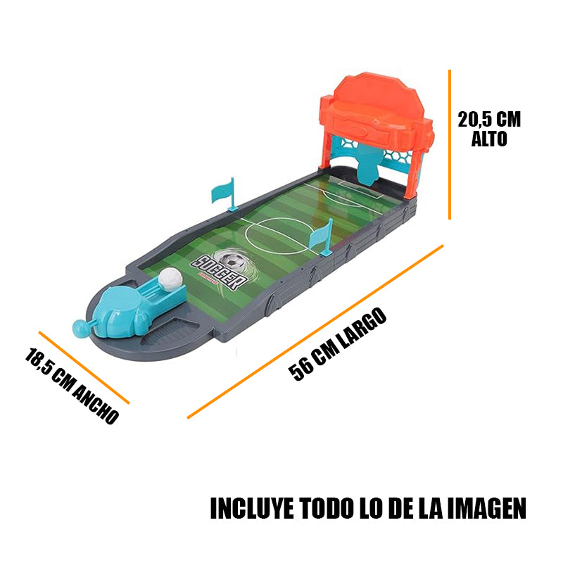 Juego de mesa mini Fútbol Dispara y Gol -niños 722