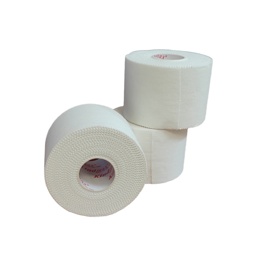 Cinta vendaje rigido blanco inelastica 5 cm X 13,7 mts - similar Leukotape