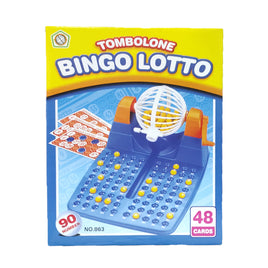 Set Bingo +Tombola plastico +Cartones +Bolas +Fichas -187