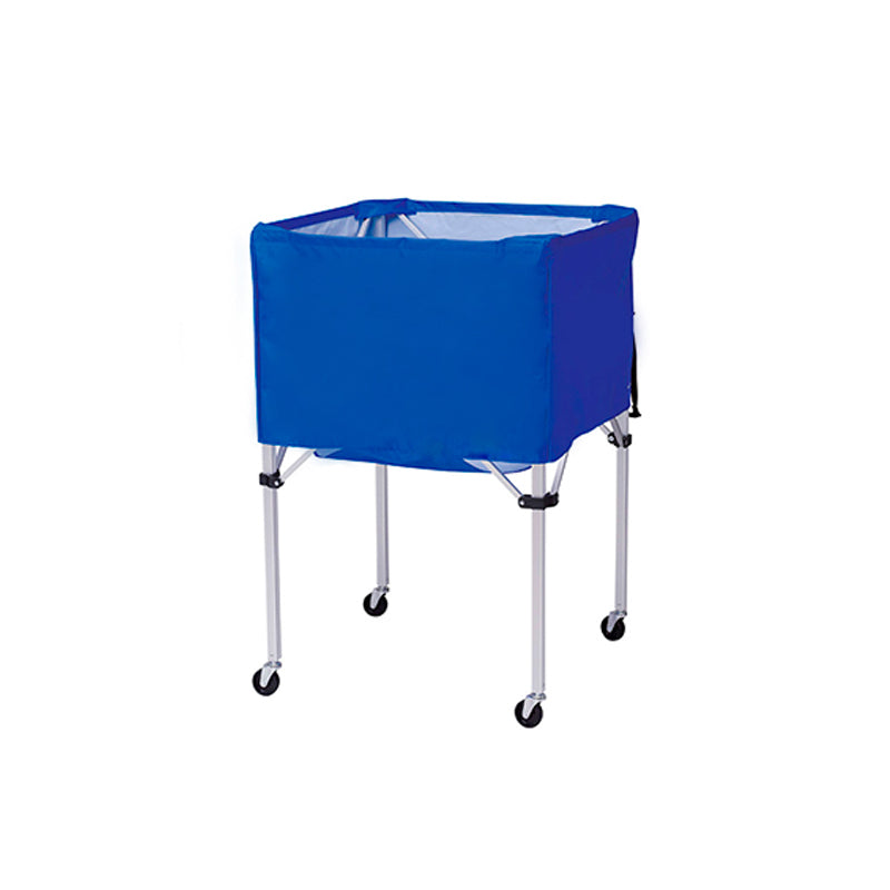 Carro porta balones aluminio plegable con ruedas