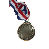 Medalla Deportiva 5 Cm con cinta tricolor