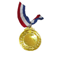 Medalla Deportiva 5 Cm con cinta tricolor