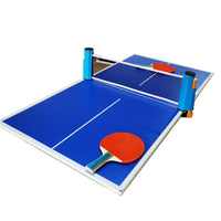 Set Ping Pong + Par paletas + Red retractil rollnet + 3 Pelotas -Ajustable