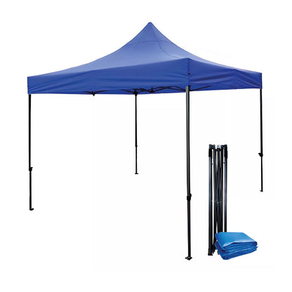 Toldo Impermeable 3x3m Plegable - Azul