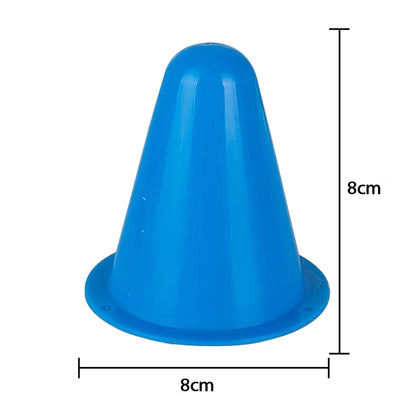 Pack 10und- Cono Entrenamiento Coordinación Agilidad 8cm Enumerados