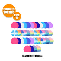 Pack 40 Gorro natación 100% silicona unisex - colores