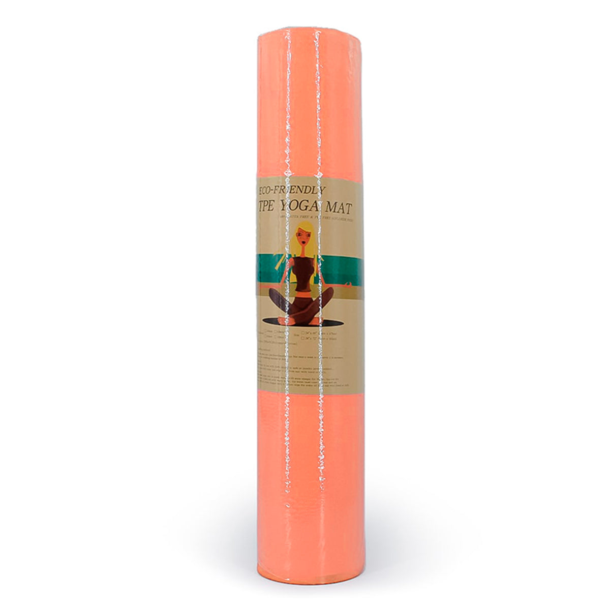 MAT DE YOGA FITNESS 6mm TPE -568