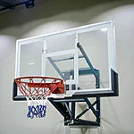 Tablero Basquet Policarbona + Aro Oficial Acero a Pared ajustable