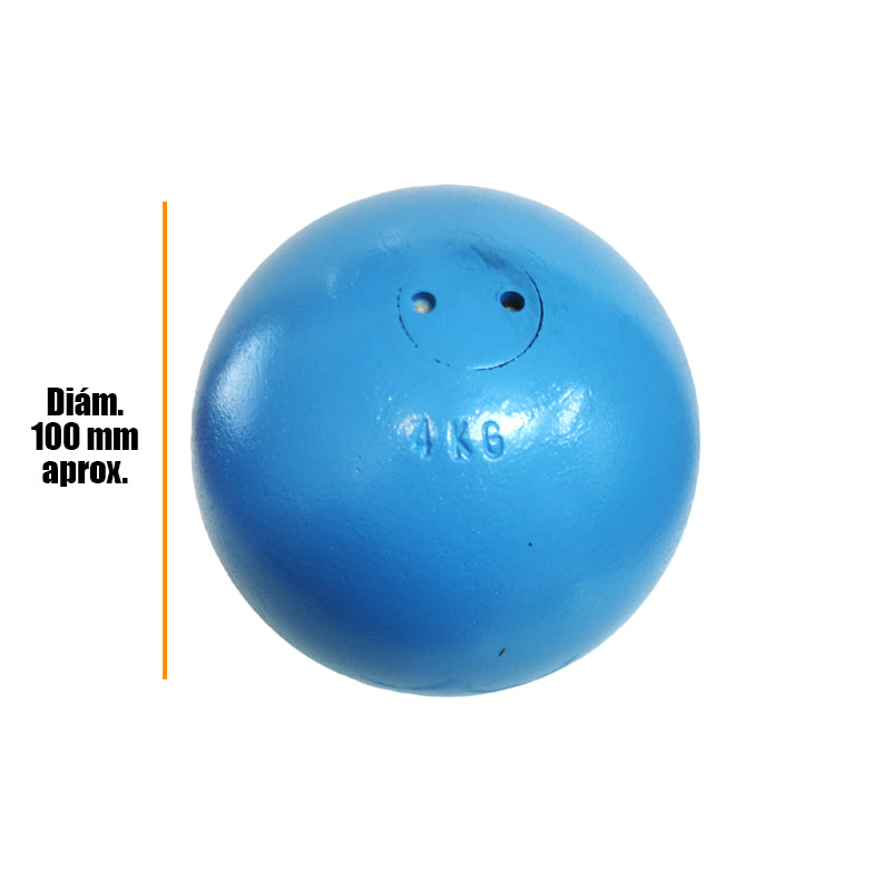 Bala de lanzamiento 4 Kg - Marca Vinex