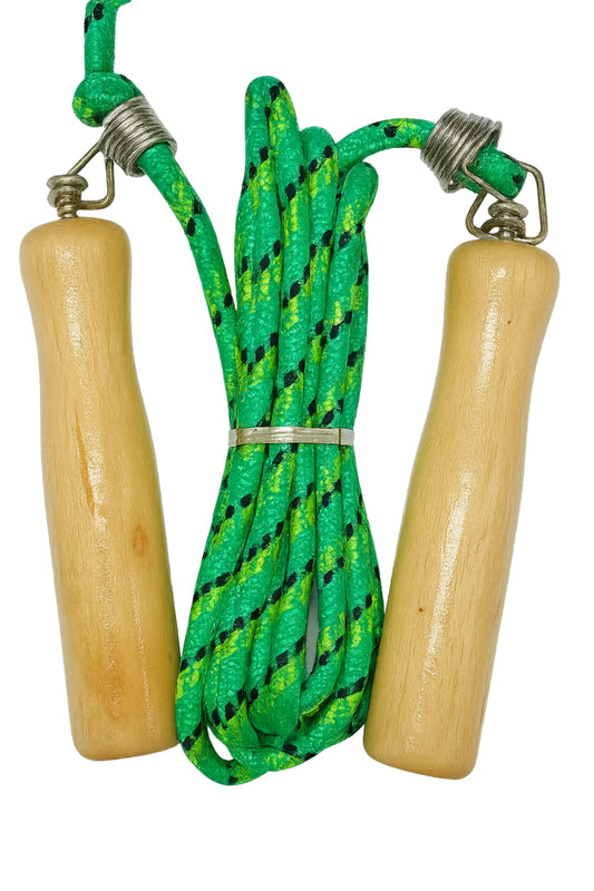 Cuerda De Salto Con Destorcedor Mango Madera - Gener