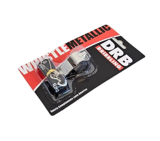 Silbato Pito Metalico DRB con Cordon - UNIDAD - Standard / Plateado