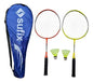 Pack Badminton 2 Raquetas Infantil + Plumillas +bolso - Sufix