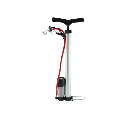 Bombin de pie con bomba y medidor de presion - 61cm
