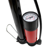 Bombín de pie con bomba y medidor de presión UK-Time-59cm