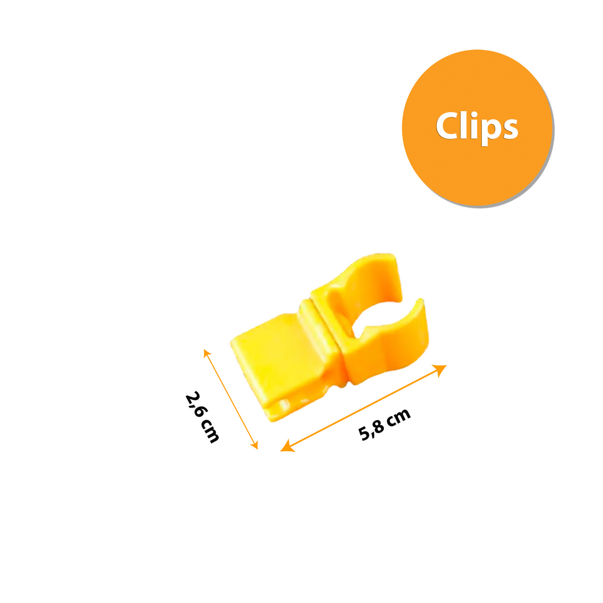 Set 10x Clips para Varas Aros - Funcional agilidad
