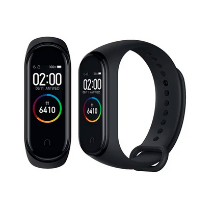 Reloj Inteligente Smartwatch M4 Pulsera Silicona Deportivo - Negro M4
