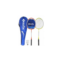 Pack Badminton 2 Raquetas +Plumillas + Bolso