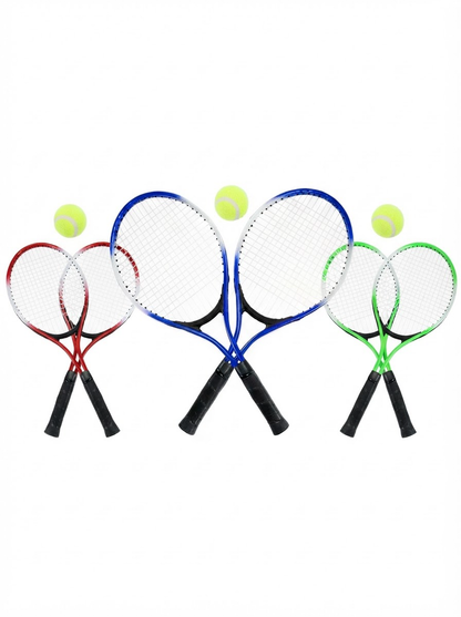 Pack 2 Raquetas Tenis Principiantes Amateur + Pelota - Generica
