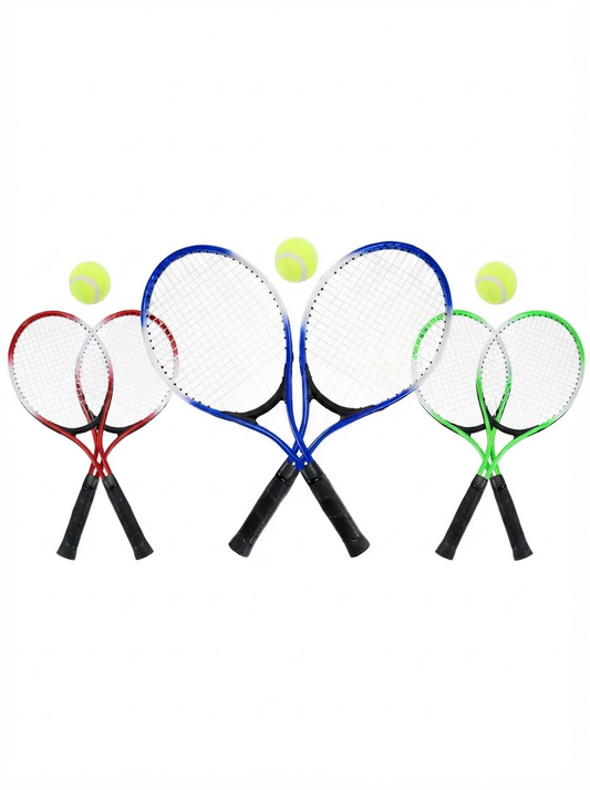 Pack 2 Raquetas Tenis Principiantes Amateur + Pelota - Generica