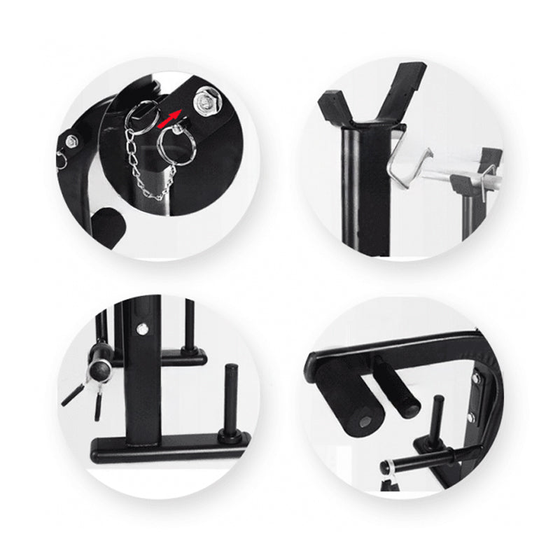Banca multi + Pedricador Bicep + Cruadricep + Isquios 001B