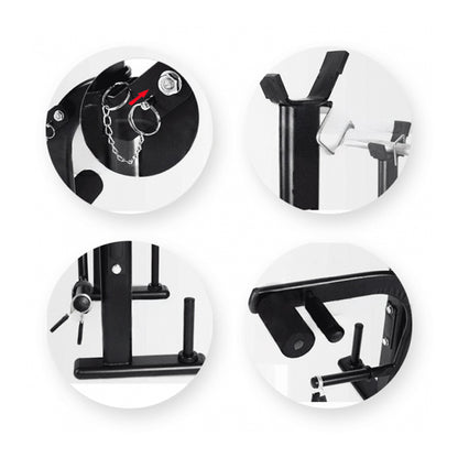 Banca multi + Pedricador Bicep + Cruadricep + Isquios 001B