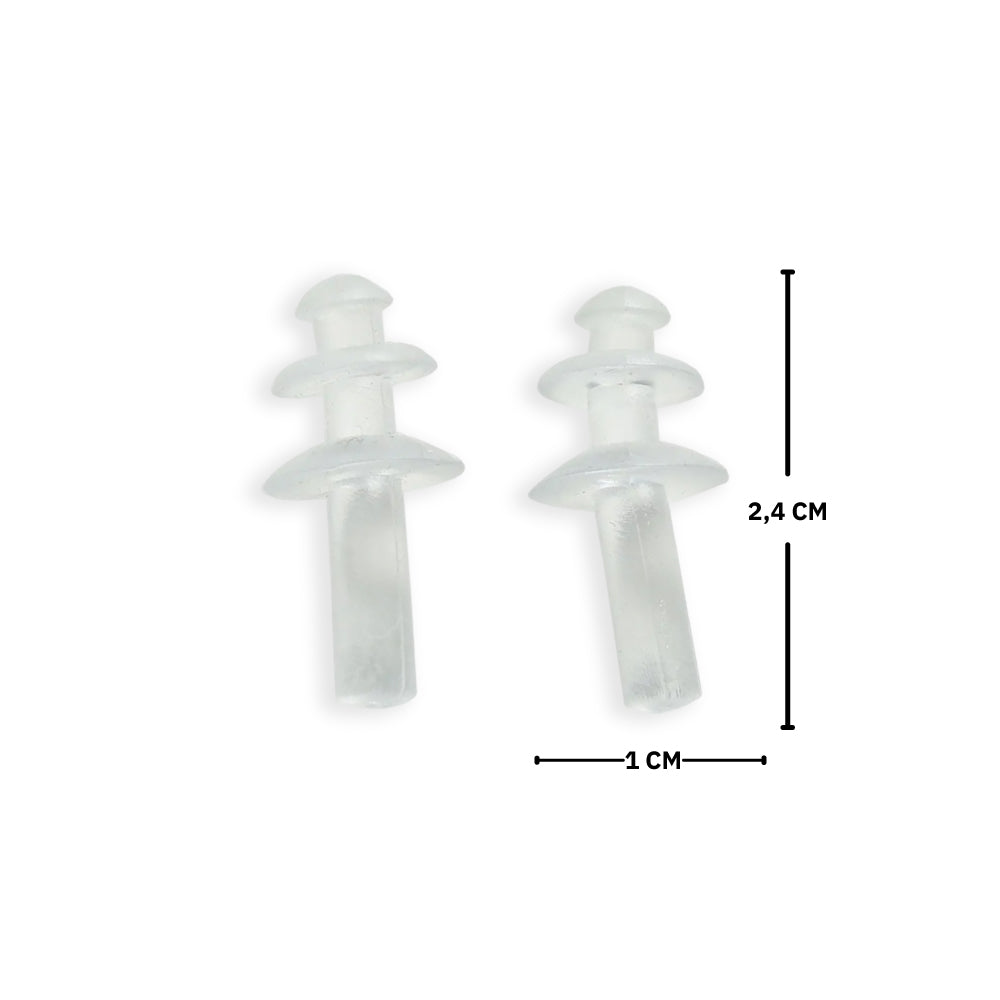 Set natación  Lentes +Tapones oídos + clip nasal