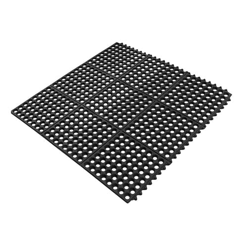 Palmeta piso caucho drenaje duchas 91x91cm grosor 8mm