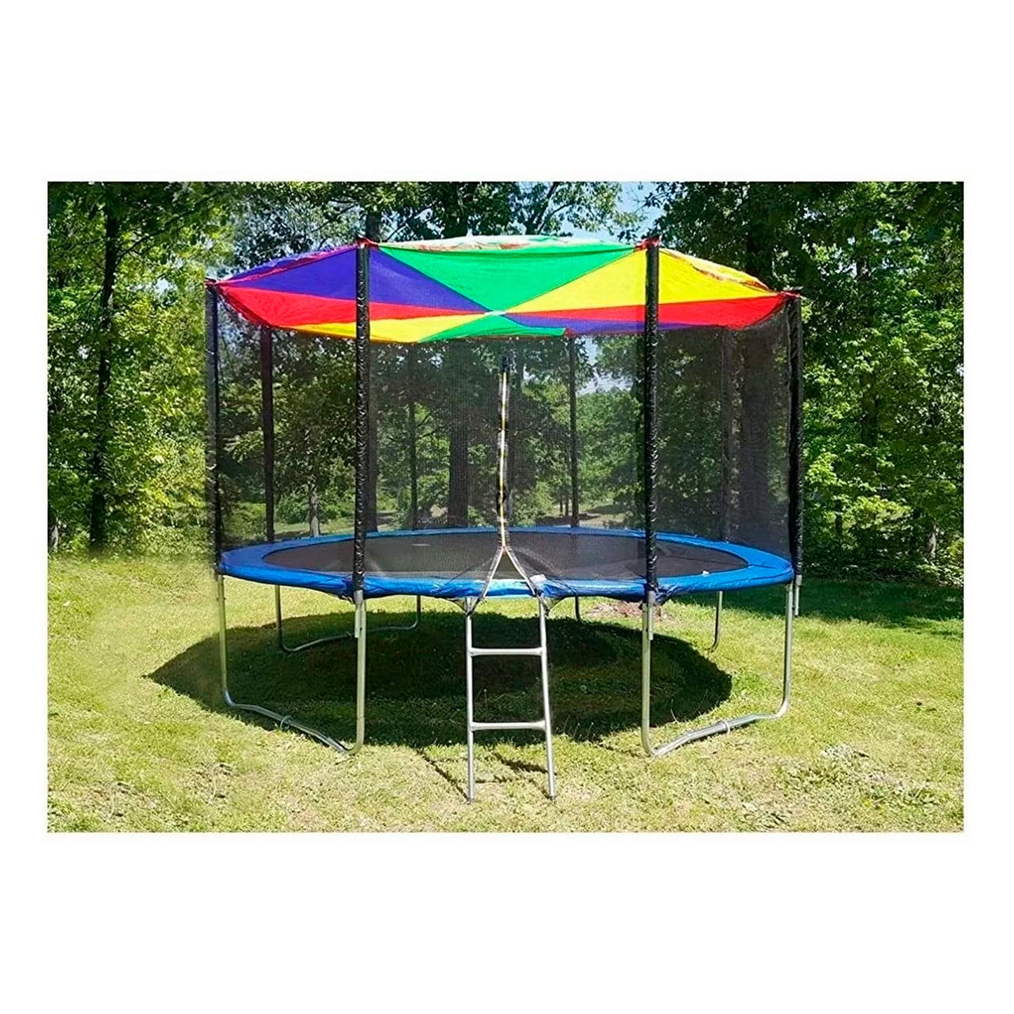 Paracaida arcoiris de Psicomotricidad con tirantes