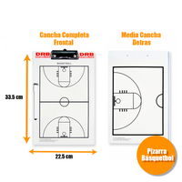 Pizarra táctica Blanca Básquetbol entrenador - DRB