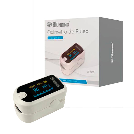 Oximetro de Pulso Dedo Adulto - Marca Blunding