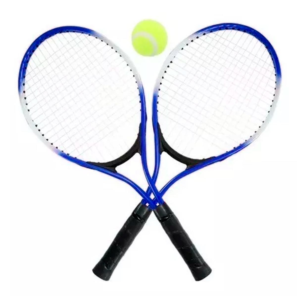 Pack 2 Raquetas Tenis Principiantes Amateur + Pelota